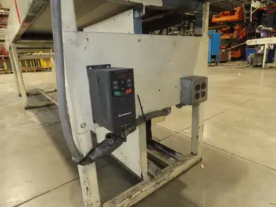 Sparks Dura-Drive 28"x 18' 4" Conveyor 23"Belt 1Hp 460V Variable Speed