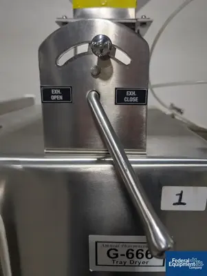 USED Sams Techno Mech Pvt. Ltd. Sams Techno Mech Tray Dryer, Model 6TR GMP, S/S