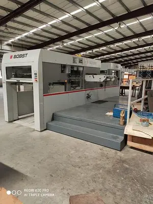 USED 2018 BOBST NOVACUT 106E