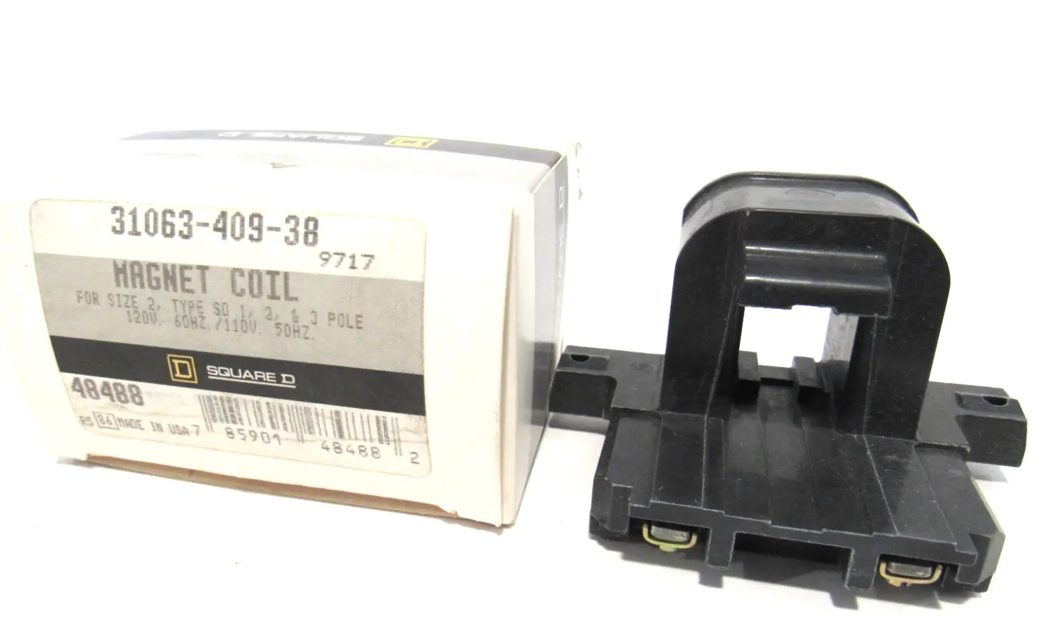 NEW SQUARE D 31063-409-38 MAGNETIC COIL 3106340938