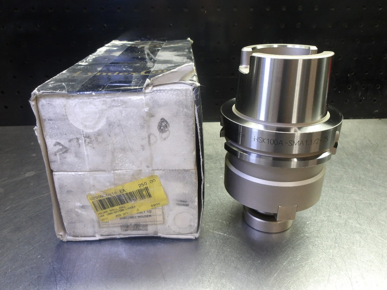 Lyndex HSK100A 1.5" Facemill Tool Holder 75mm Pro HSK100A-SMA1.1/2-75 (LOC2132A)