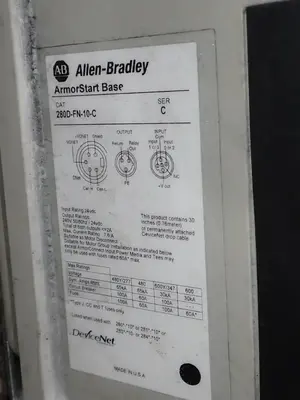 USED ALLEN BRADLEY 280DF12Z10CGRW3P1