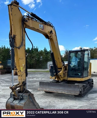 Used 2022 CATERPILLAR 308 CR Excavators Florida US | Proxy Equipment #1550401