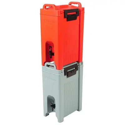 5 Gallon Green Insulated Beverage Dispenser - 6 colors