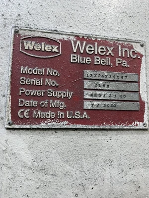 67" Wide Welex Sheet Line With 6" Extruder