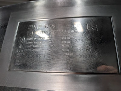 USED 2001 LEE INDUSTRIES 800 U9MS