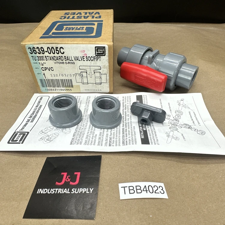 New | in-Stock SPEARS 3639C-005C Valves/Fittings Indiana US | J&J Industrial Supply #1073019