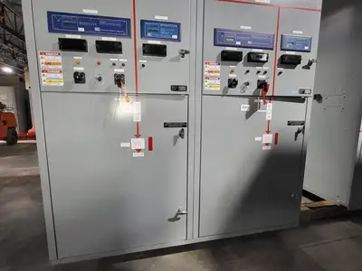 25kV 1200A 3ph Switchgear Unit w/ (2) Power Vac Breaker VB1 27.0-16-0