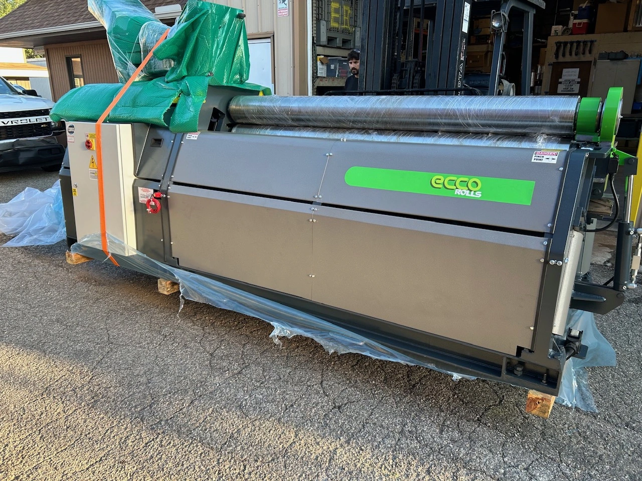 New | in-Stock COMEQ 4RDP 185/6 Plate Bending Rolls including Pinch California US | Sterling Machinery Exchange #1467076