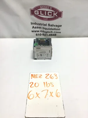 Phoenix Contact QUINT-PS/1AC/12DC/20 Power Supply 100-240V 50/60Hz 3.7-1.7A