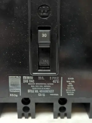 Used WESTINGHOUSE EB3030 Miscellaneous Equipment (Electrical & Power) | Surplus Asset Holdings #1203709