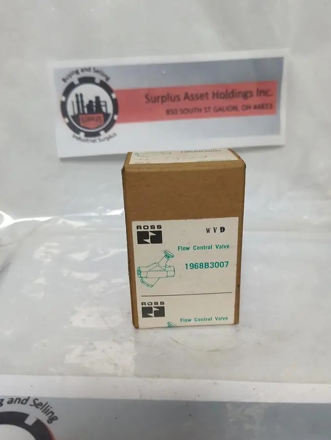 New | in-Stock ROSS 1968B3007 Pump & Valve Parts Ohio US | Surplus Asset Holdings #1487293