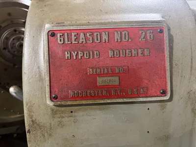 GLEASON 26 BEVEL GEAR GENERATORS SPIRAL | Piselli Enterprises (19)