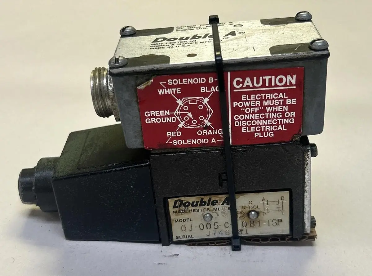 Used DOUBLE A QJ-005-C-10B1-TSP Pump & Valve Parts Ohio US | Surplus Asset Holdings #1237223