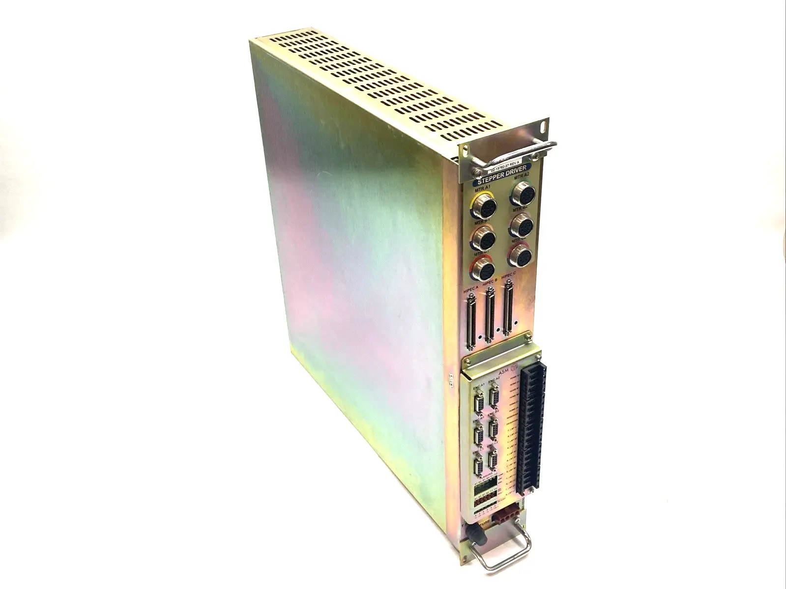 Used ASM Automation Rev A Stepper Driver Unit 85-264VAC 400W 8A Motor Controllers Michigan US | Maverick Industrial Sales #1390772