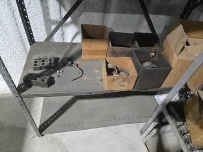 Shelf and Contents; Grind Wheels