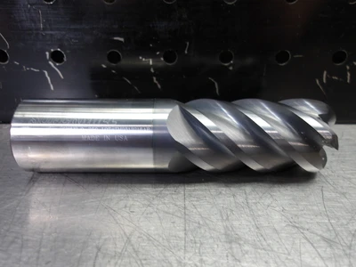 SUPERMILL 1" Carbide Endmill 5 Flute .250R SM5F1.0-250 (LOC575)