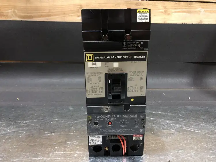 Used SQUARE D FH36040G Switchgears British Columbia CA | Lenmark #240993