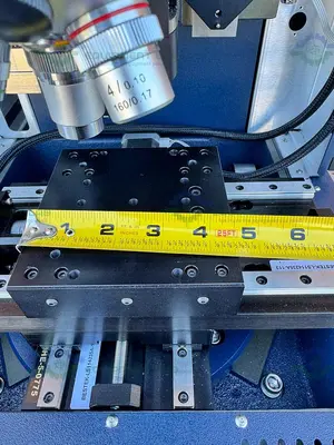 USED BRUKER APEX-110 UMT TURBOLAB UNIVERSAL MECHANICAL TESTER/MICROSCOPE