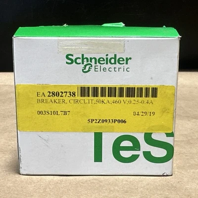 NEW Schneider Electric GV2ME03