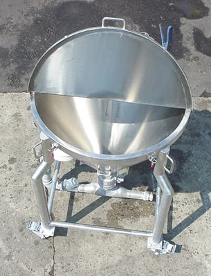USED ADVANCED BULK & CONVEYOR BULK SOLID HOPPER