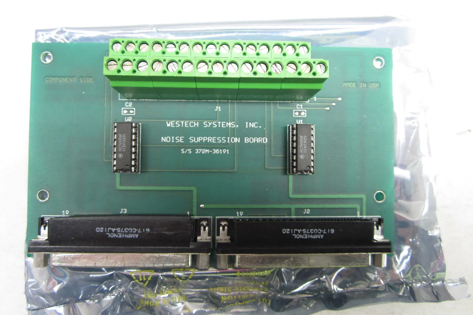 WESTECH SYSTEMS 372M-36191 NOISE SUPPRESSION BOARD