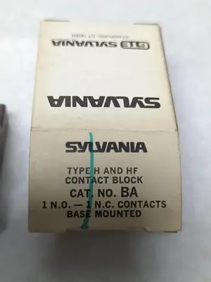 New | in-Stock SYLVANIA BA Miscellaneous Equipment (Electrical & Power) | Surplus Asset Holdings #1193823