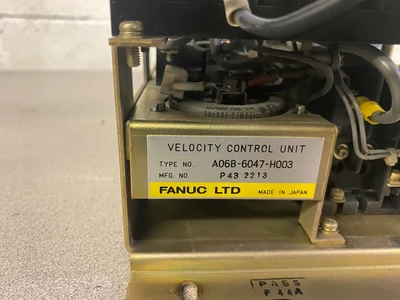 FANUC A06B-6047-H003 VELOCITY CONTROL UNIT