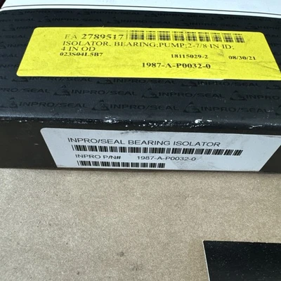 NEW Inpro / Seal 1987-A-P0032-0