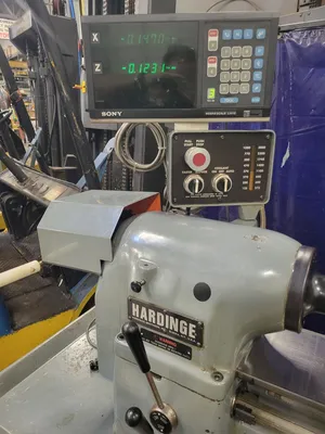 Used 1995 HARDINGE HLV-H Precision Lathes Illinois US | Myers Technology Co., LLC #1344092