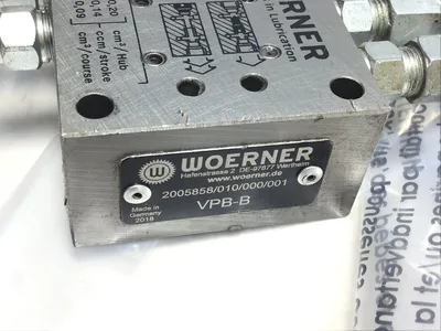 WOERNER VPB-B Hydraulic Valve Manifold Progressive Lubrication Distributor