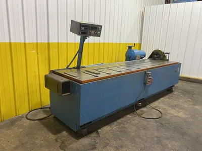 10 STAND X 1.5" YODER ROLLFORMER BASE WITH DRIVE MOTOR: STOCK #17003