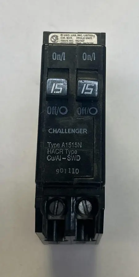 Used CHALLENGER A1515N Circuit Breakers | Surplus Asset Holdings #1189044