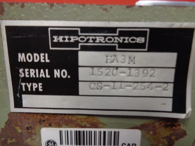 USED HYPOTRONICS HA3M