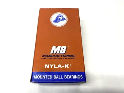 NEW MB MANUFACTURING MOUNTED BALL BEARING NYLA-K