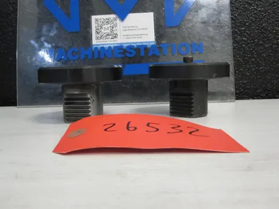 2x Lot of 2 VDI40 Turret Port Cover Plugs Live Driven Tool Dog Covers Coolant