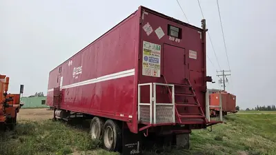 USED ALLOY TRAILERS INC 48' TANDEM AXLE VAN TRAILER