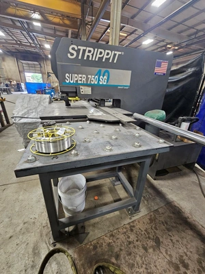 Used 1900 STRIPPIT SUPER 750 SG Single End Punches Illinois US | Revelation Machinery #1459955