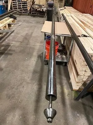 USED APPLETON MFG. CORE CUTTER MANDREL