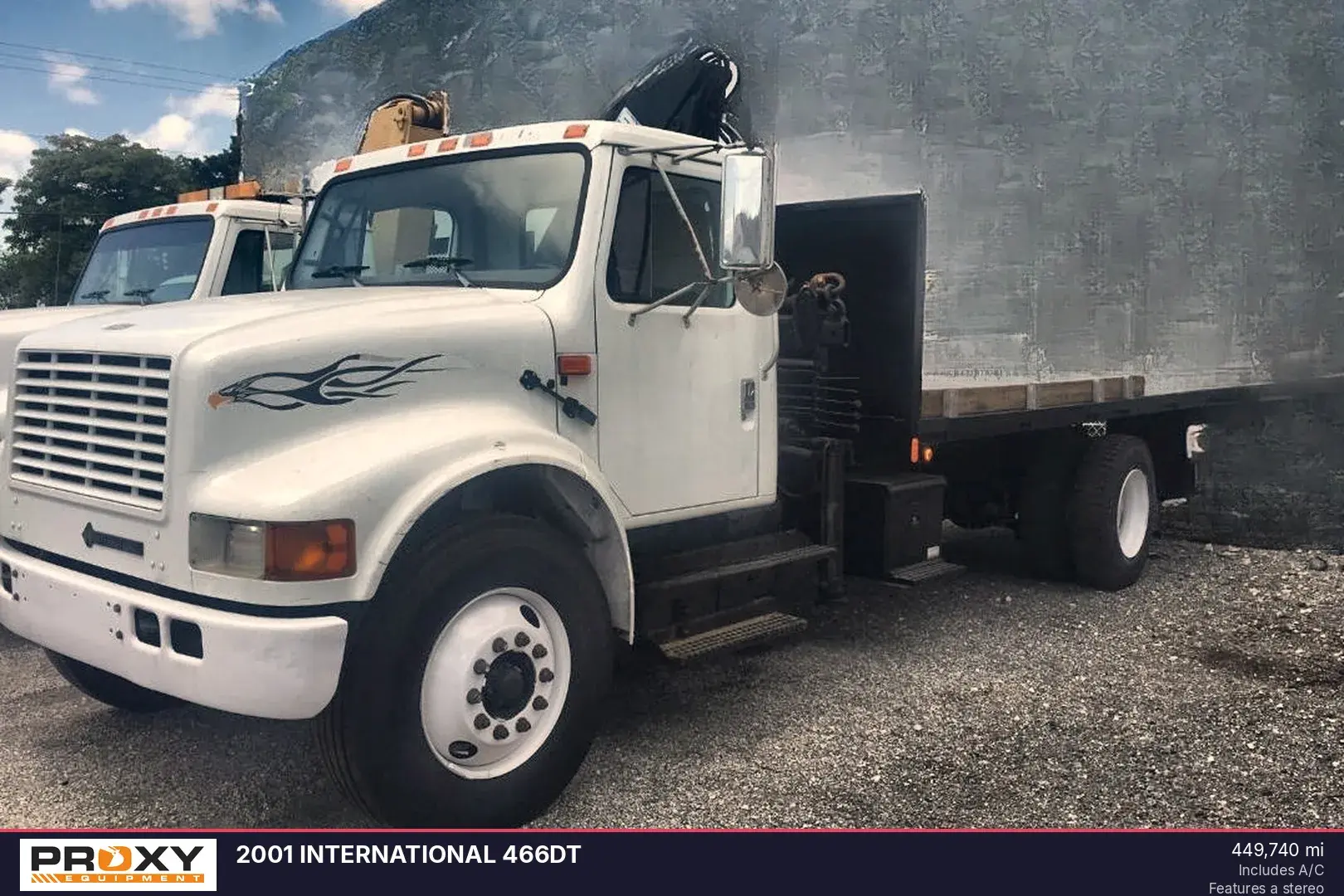 Used 2001 INTERNATIONAL 466DT Truck-Mounted Cranes Florida US | Proxy Equipment #1384987