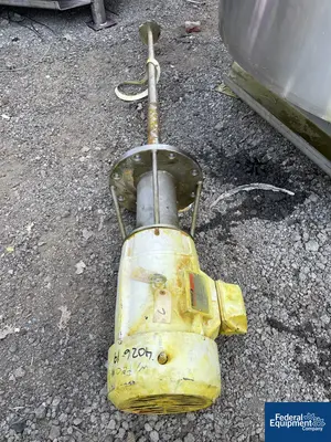 USED Lee Industries 360 Gal Lee Reactor, 304 S/S, 20/100#