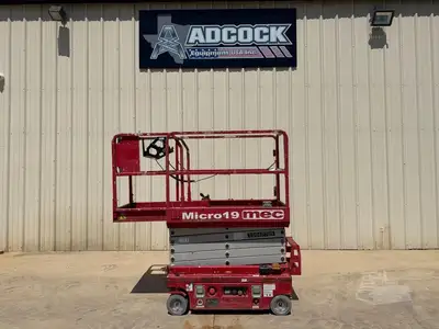 Used 2019 MEC MICRO 19 Scissor Lifters Texas US | Adcock Equipment USA #1519581