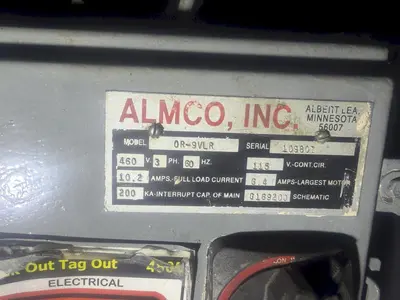 USED ALMCO OR-9VLR