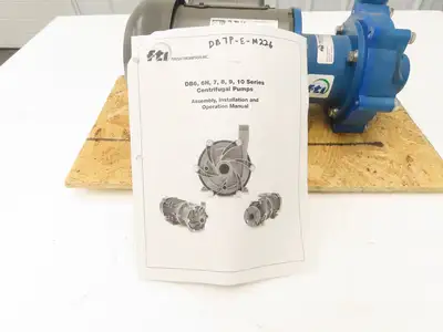 Finish Thompson DB7P-E-M226 Pump Sealless Mag Drive DB Series 115/208-230v 69GPM