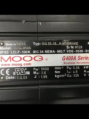 USED MOOG G404-010A