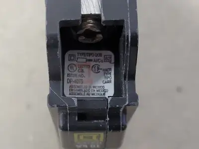 USED SQUARE D QOB135