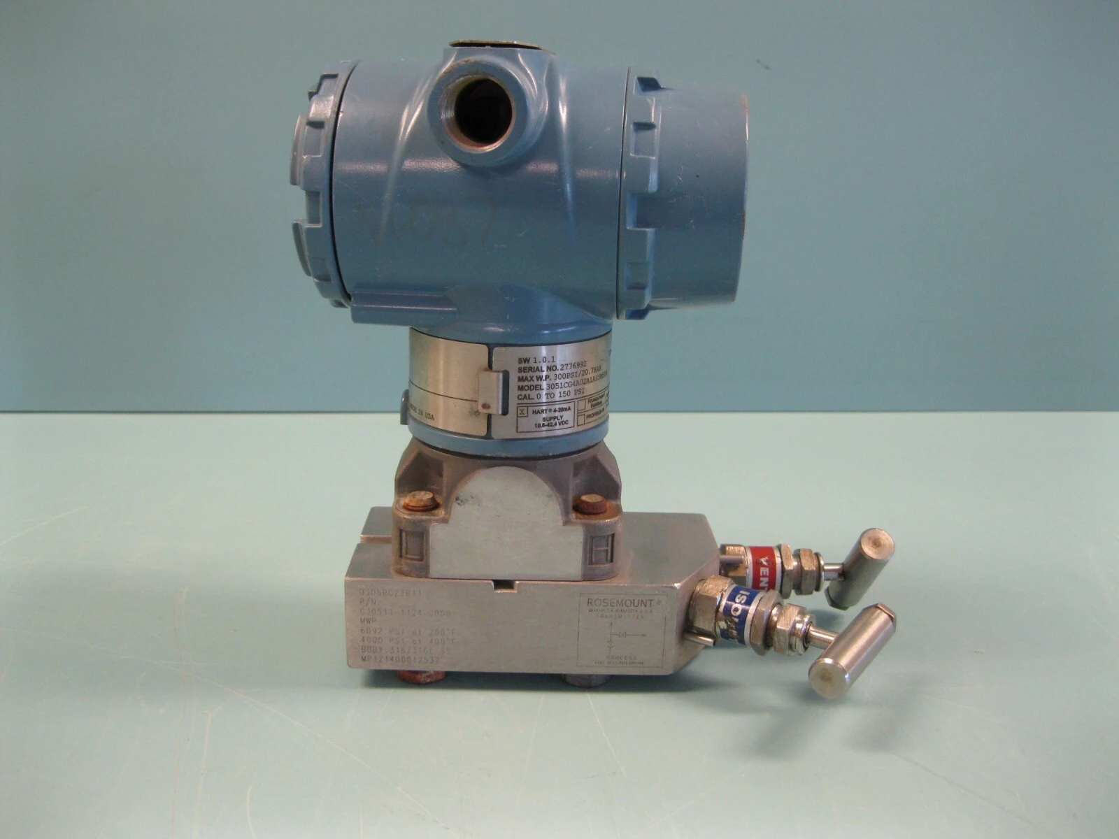USED Rosemount 3051 CG 4A 02A1AS5M5D4