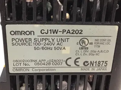 USED OMRON CJ1W-PA202