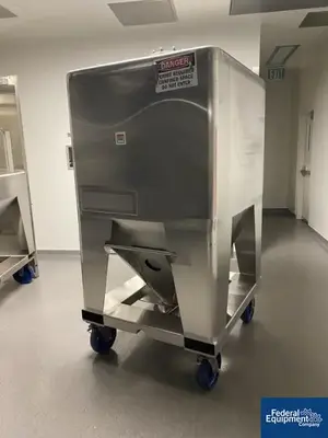 USED TOTE Systems 48" x 42" x 40" Tote Systems Stainless Steel Transfer Bins