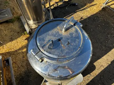 Tank, 26 Gallon (100 Liter), DCI, Stainless Steel, Portable, #5991463